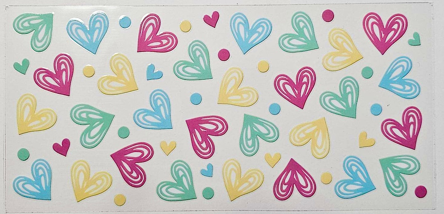 Colorful Hearts