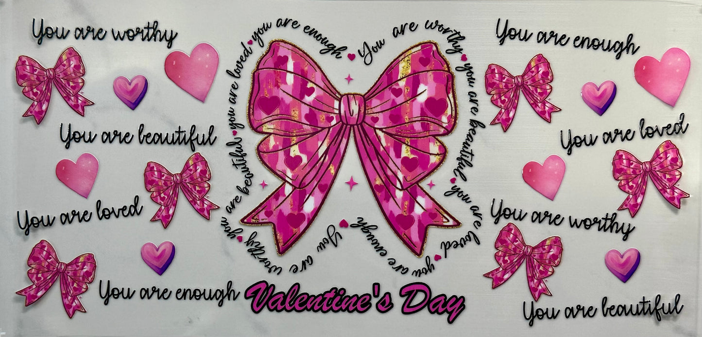 Valentines Day Pink Bow