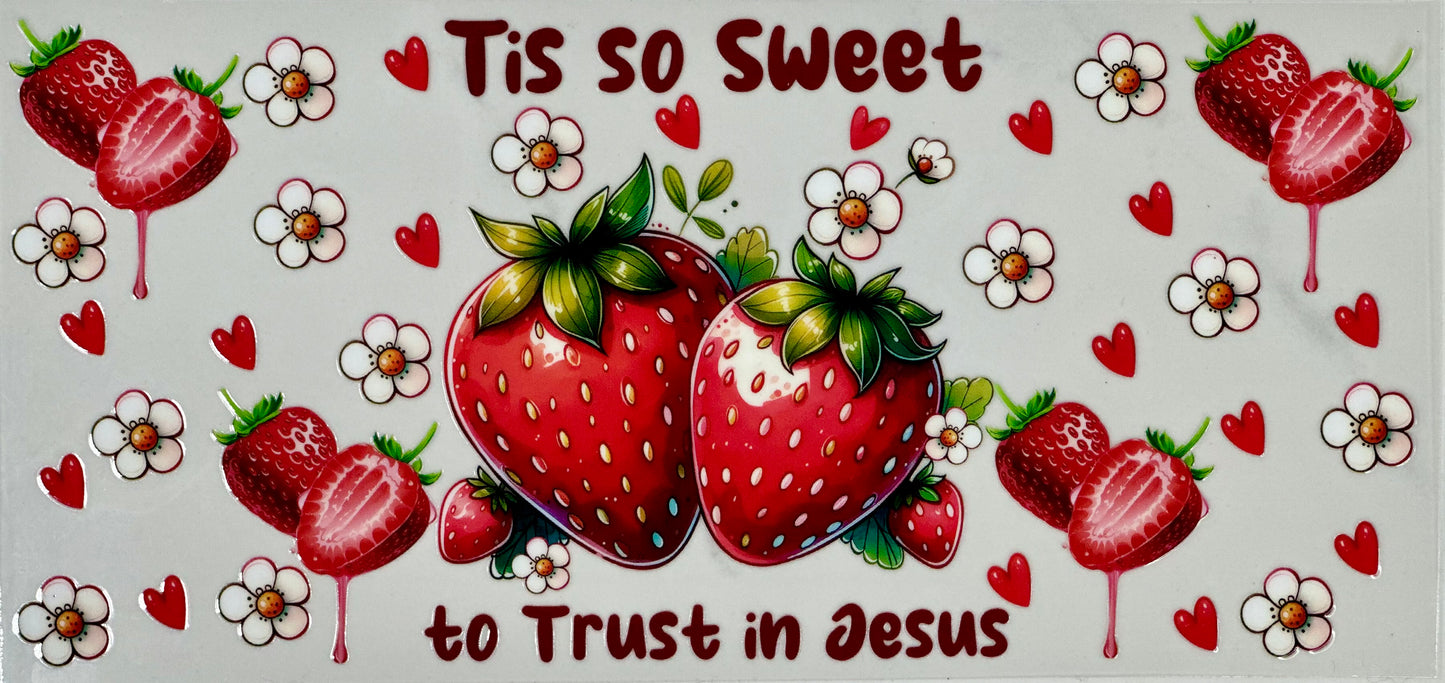 Tis so sweet to trust in Jesus