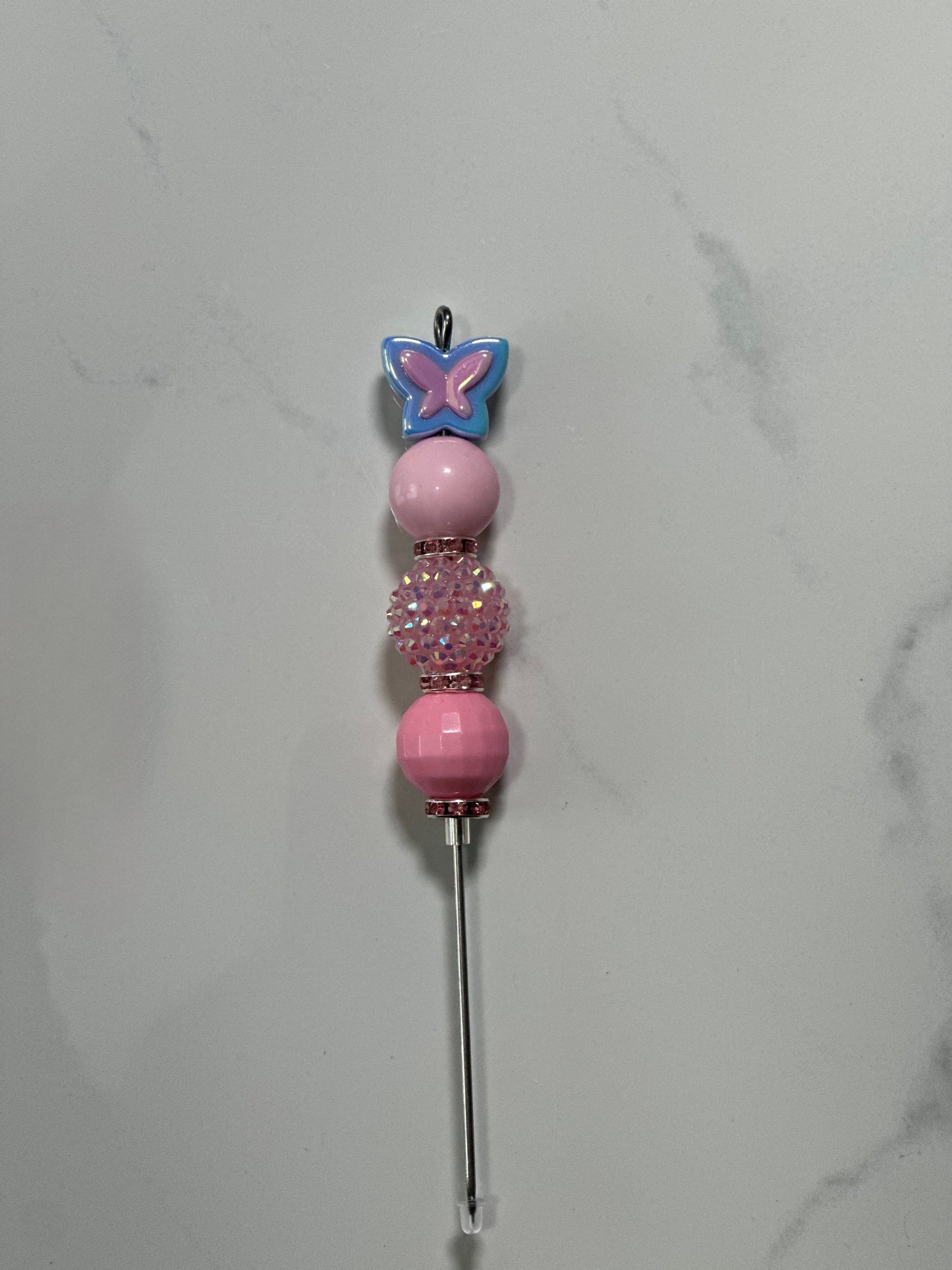 Blue & Pink Butterfly Pokey Tool