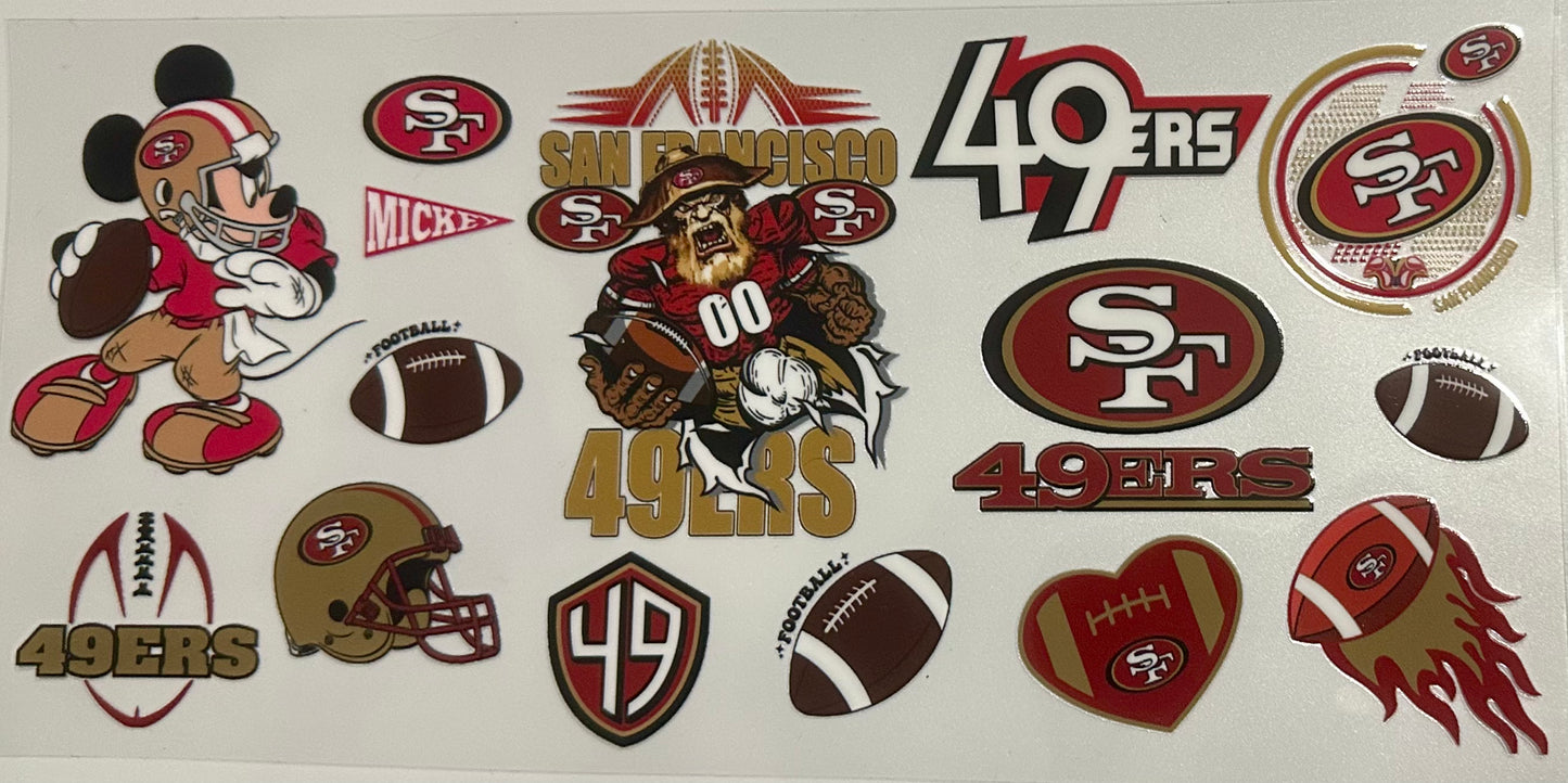 49ers Football Design