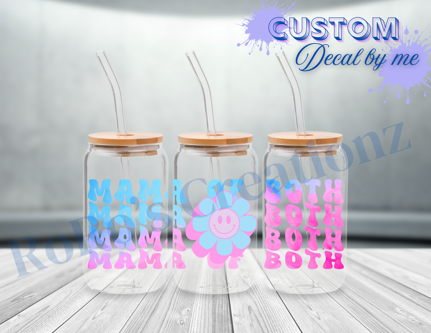 Custom Decal with Me designing