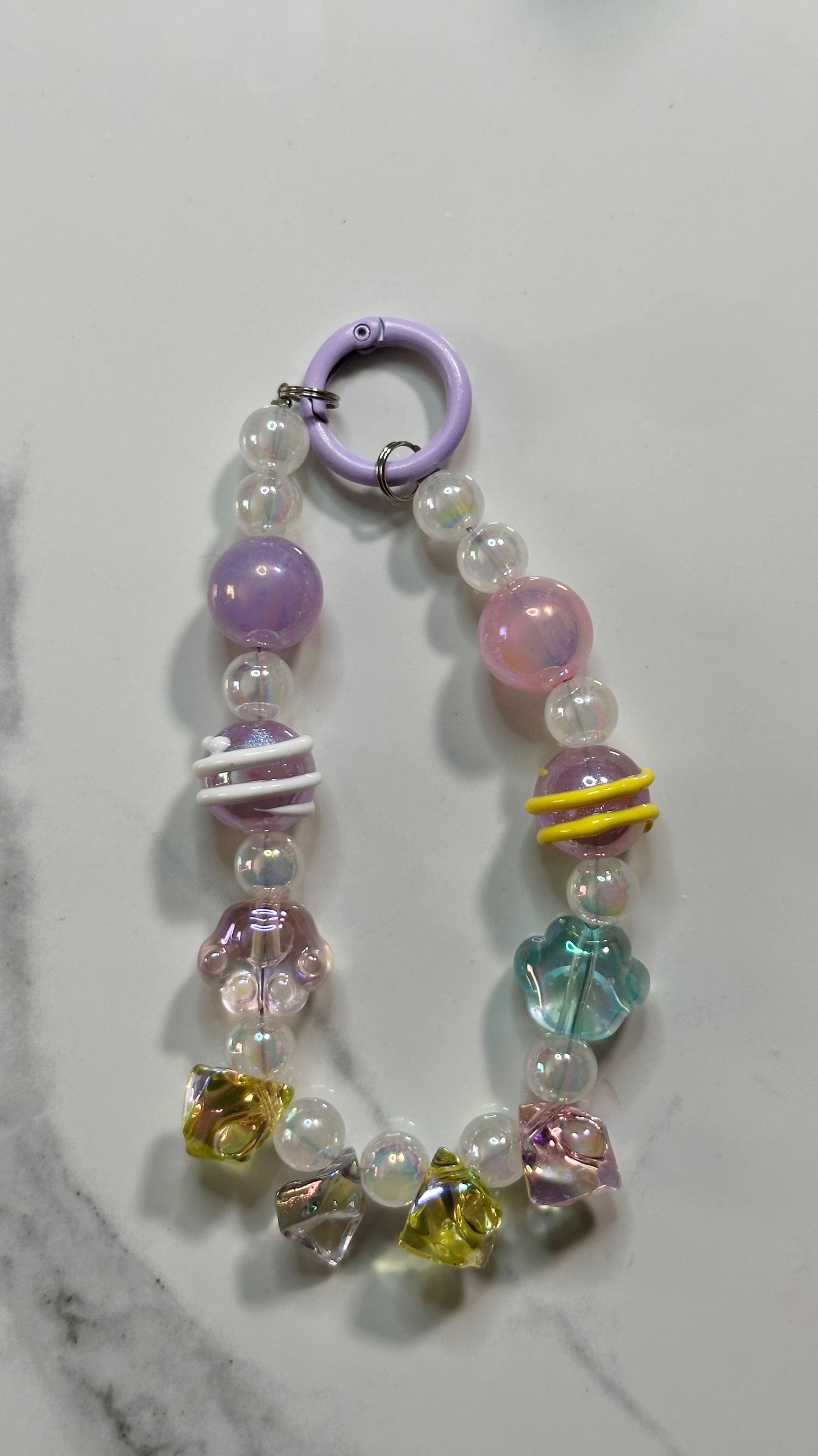 Iridescent Keychain
