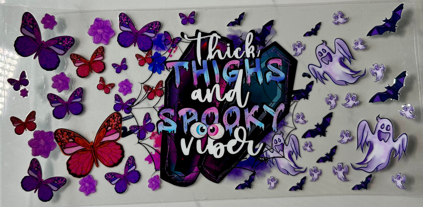 Thick Thighs and Spooky Vibes Design