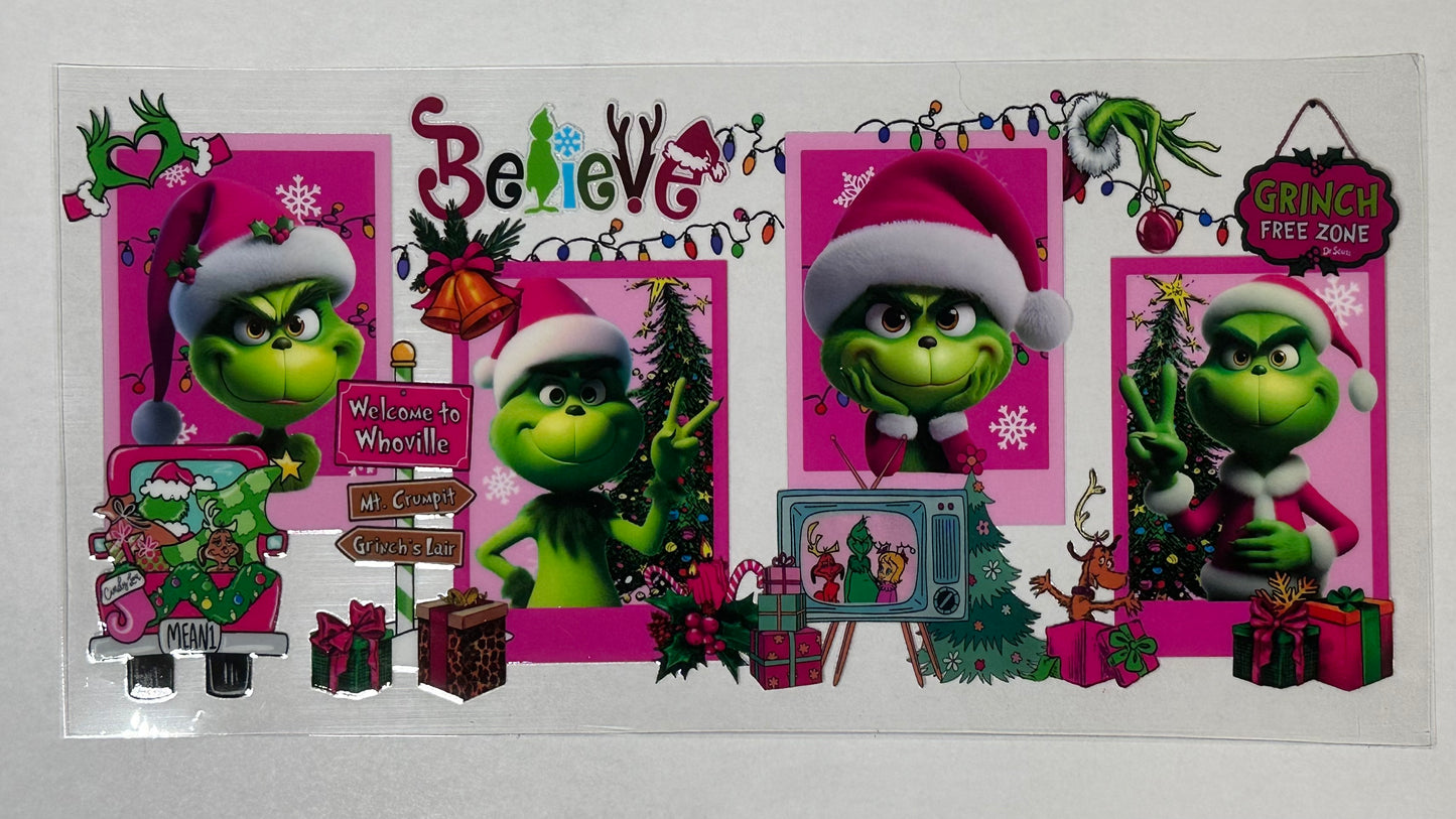 Mr Grinch Believe Design