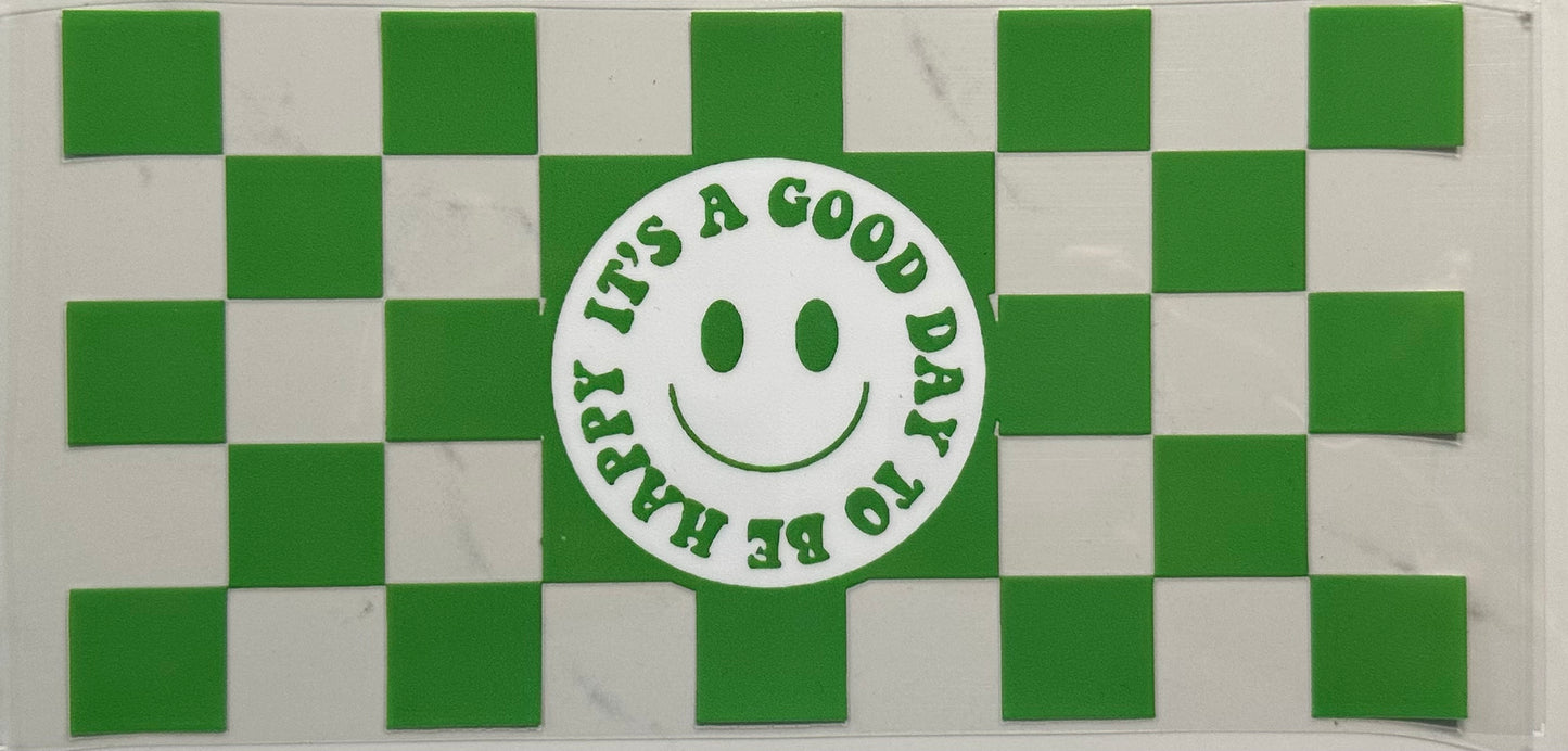 Green Smiley Face