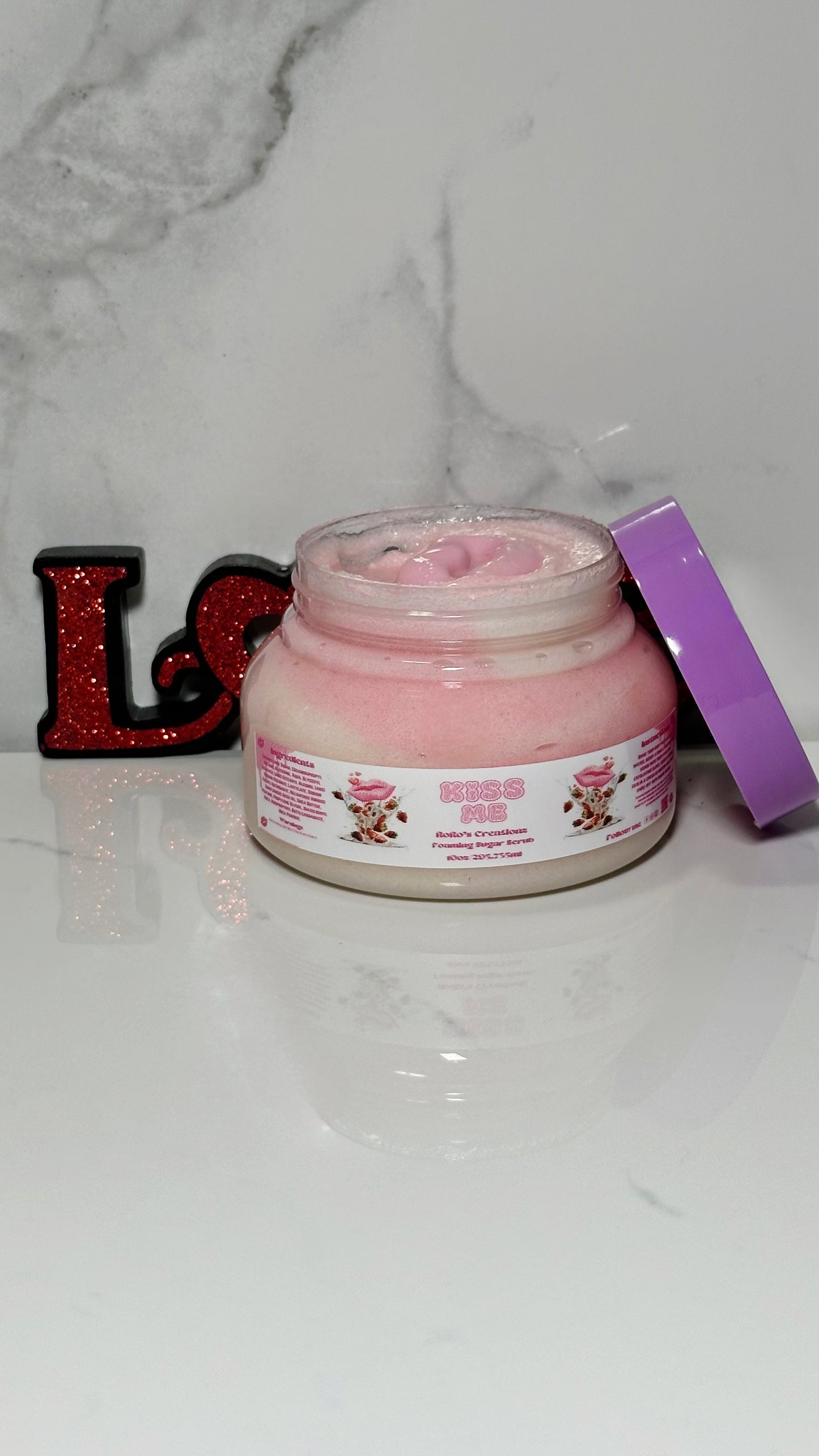 Kiss Me Foaming Sugar Scrub