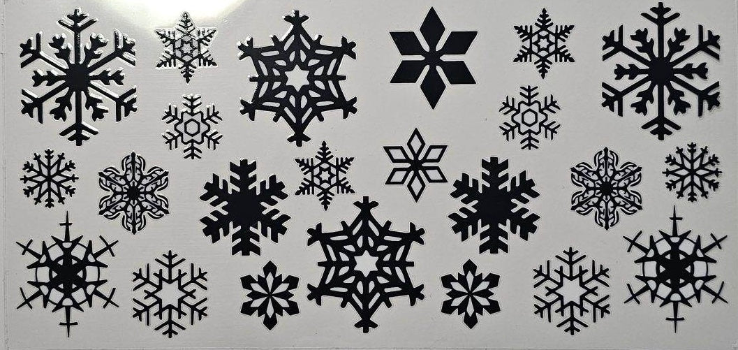 Black Snowflakes ❄️