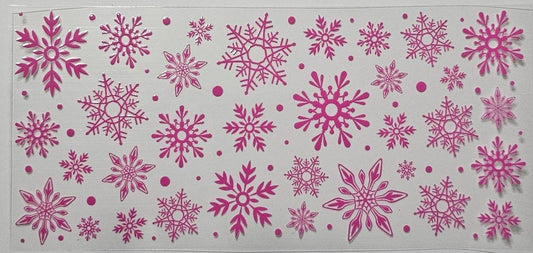 Pink Snowflakes