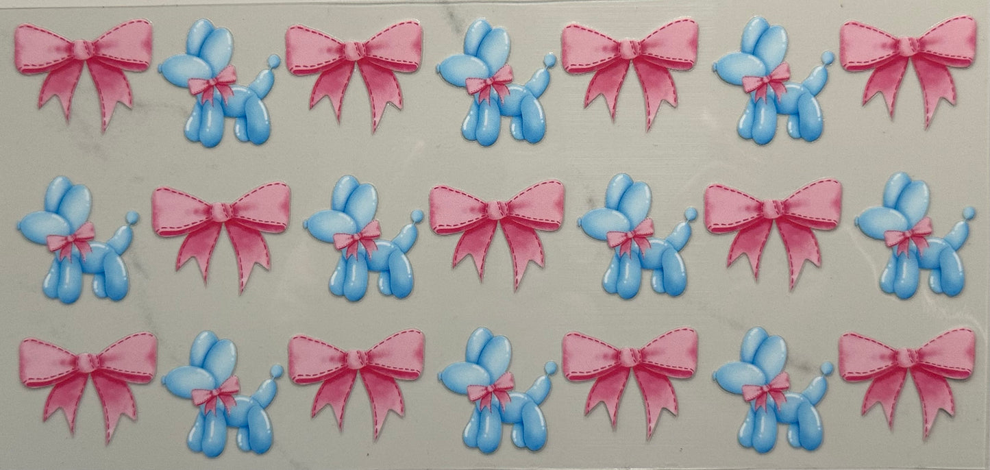 Bows & Dog Balloons