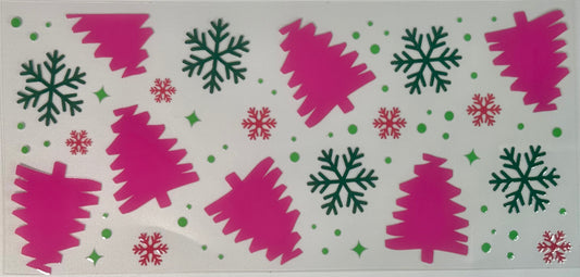 Pink Christmas Trees