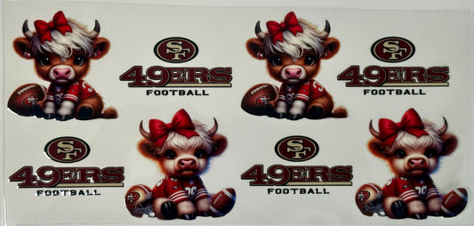 49ers cow 9