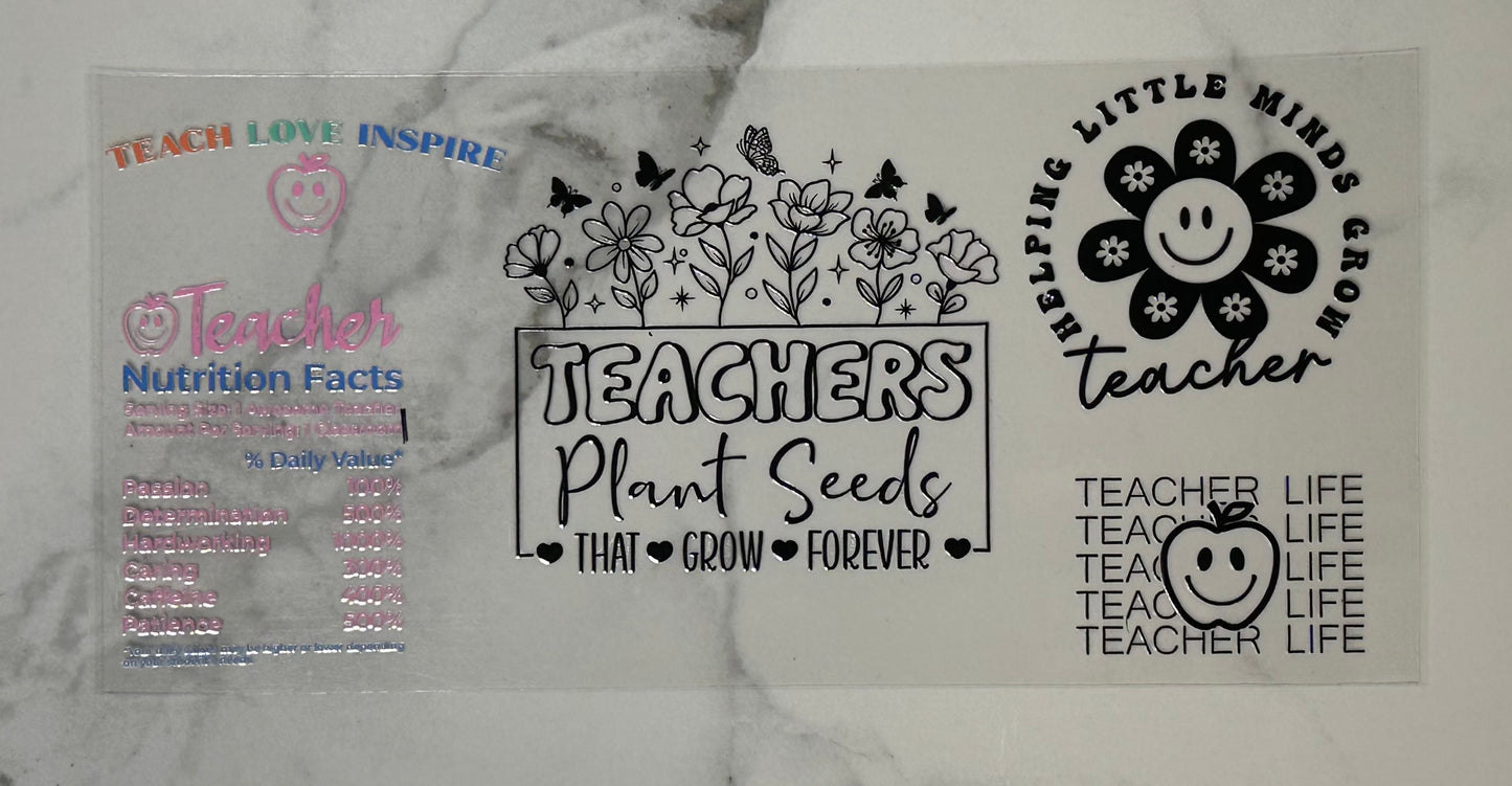 Teachers Plant Seed Design
