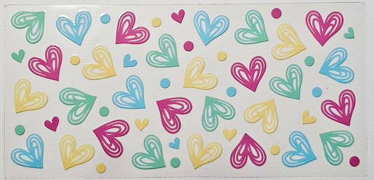 Colorful Hearts