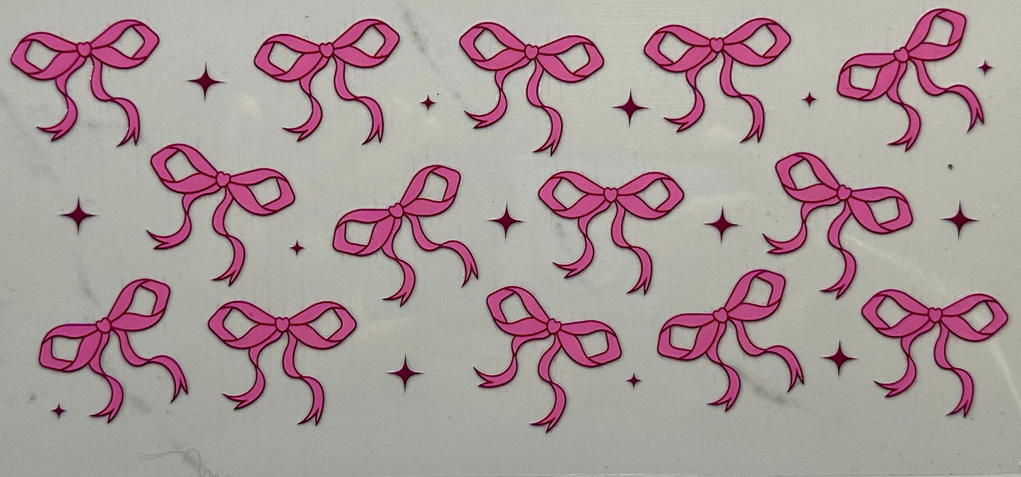 Dark pink Bows