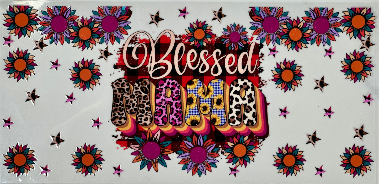 Blessed Mama with flowers