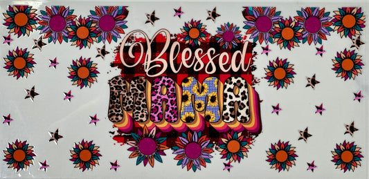 Blessed Mama with flowers