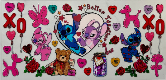 Stitch & Angel Better Together