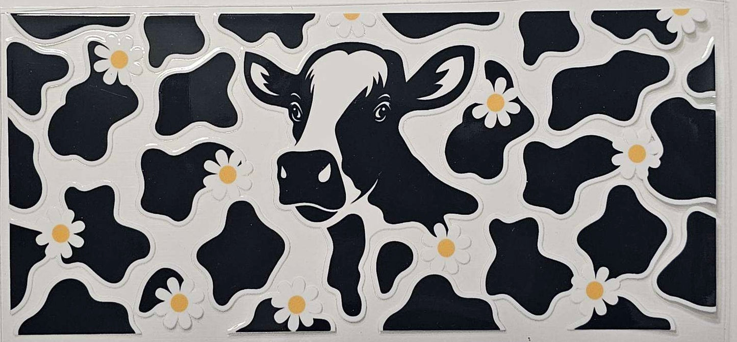 Cow & Daises