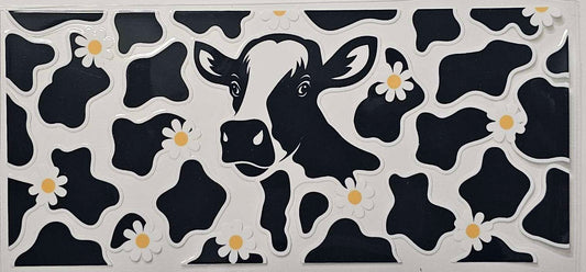 Cow & Daises