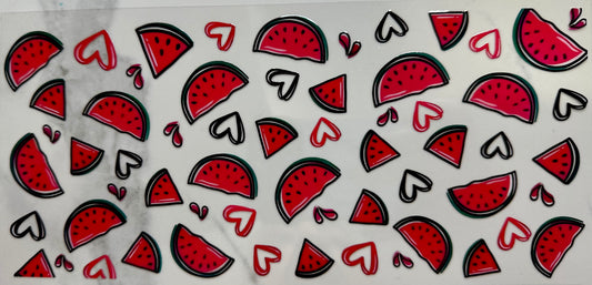Red Watermelon Slices