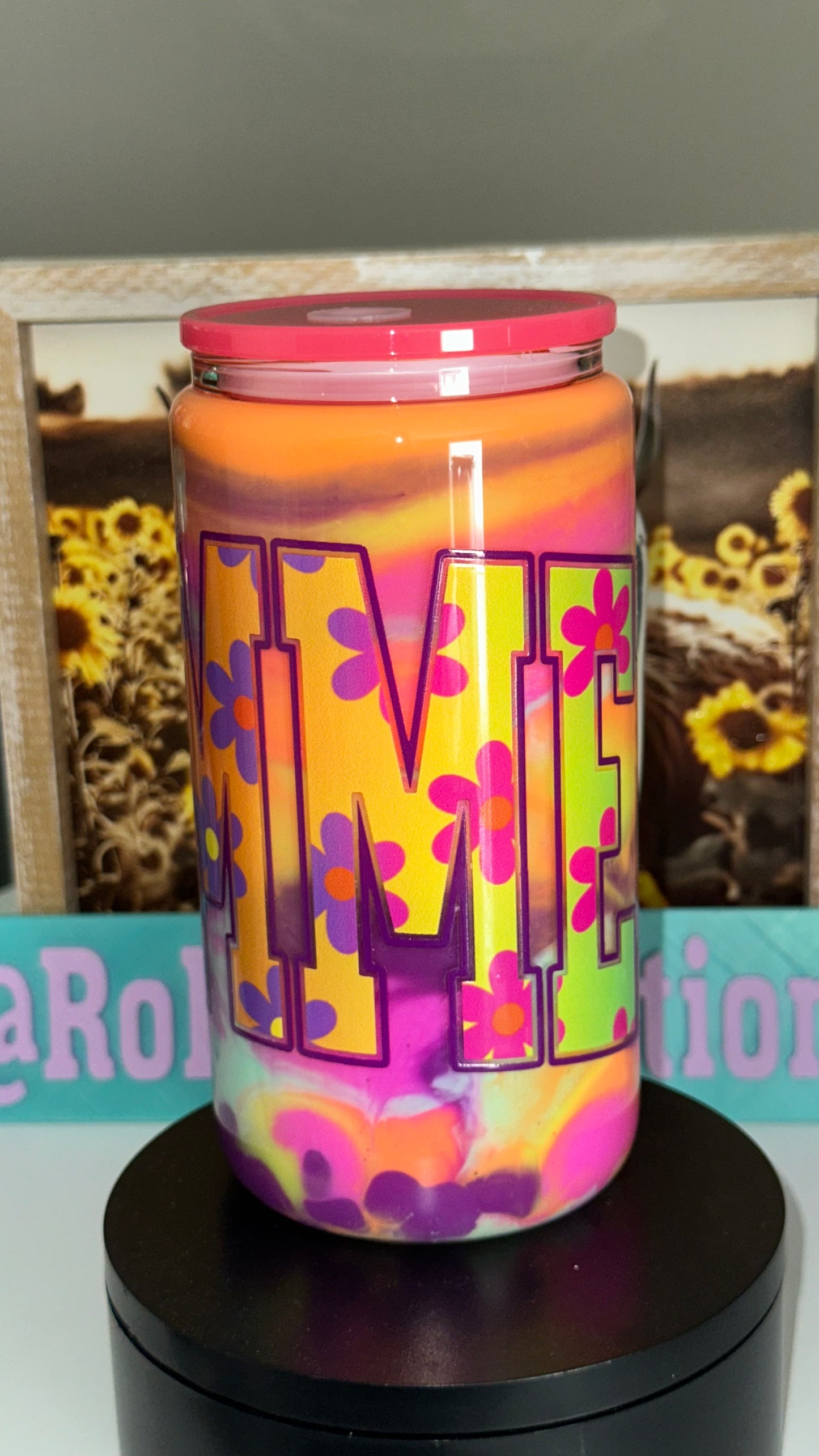 Summer Swirl Paint Cup