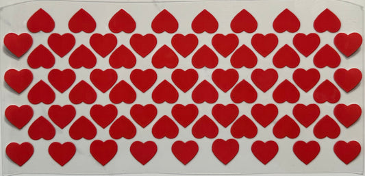 Red Simple Hearts