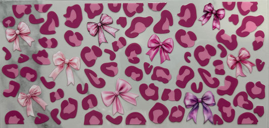 Pink Cheetah Bows