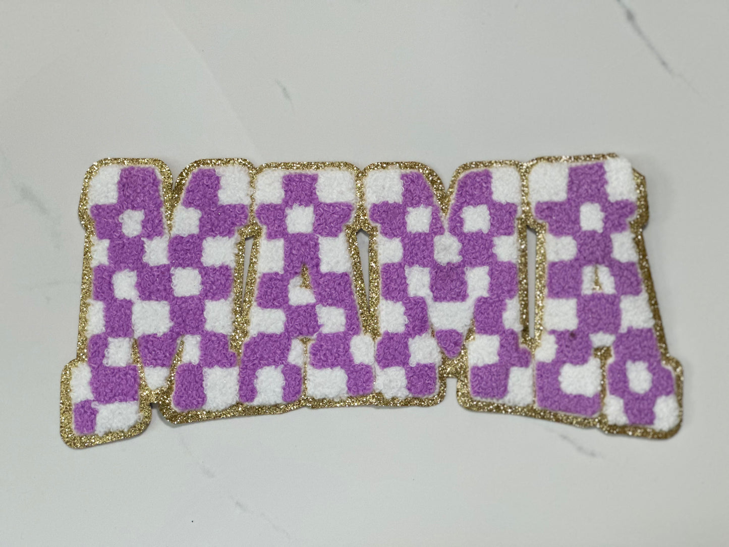 Lavender & White Patch