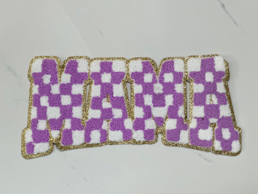 Lavender & White Patch