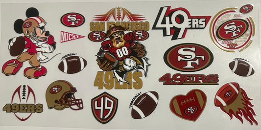 49ers Football Design
