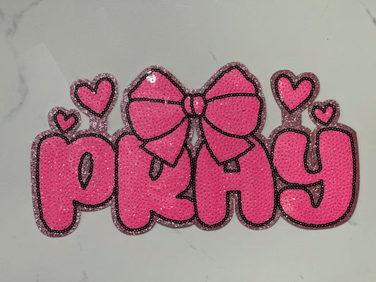 Pink Pray Patch