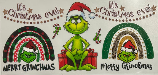 Grinch It’s Christmas Eve Design