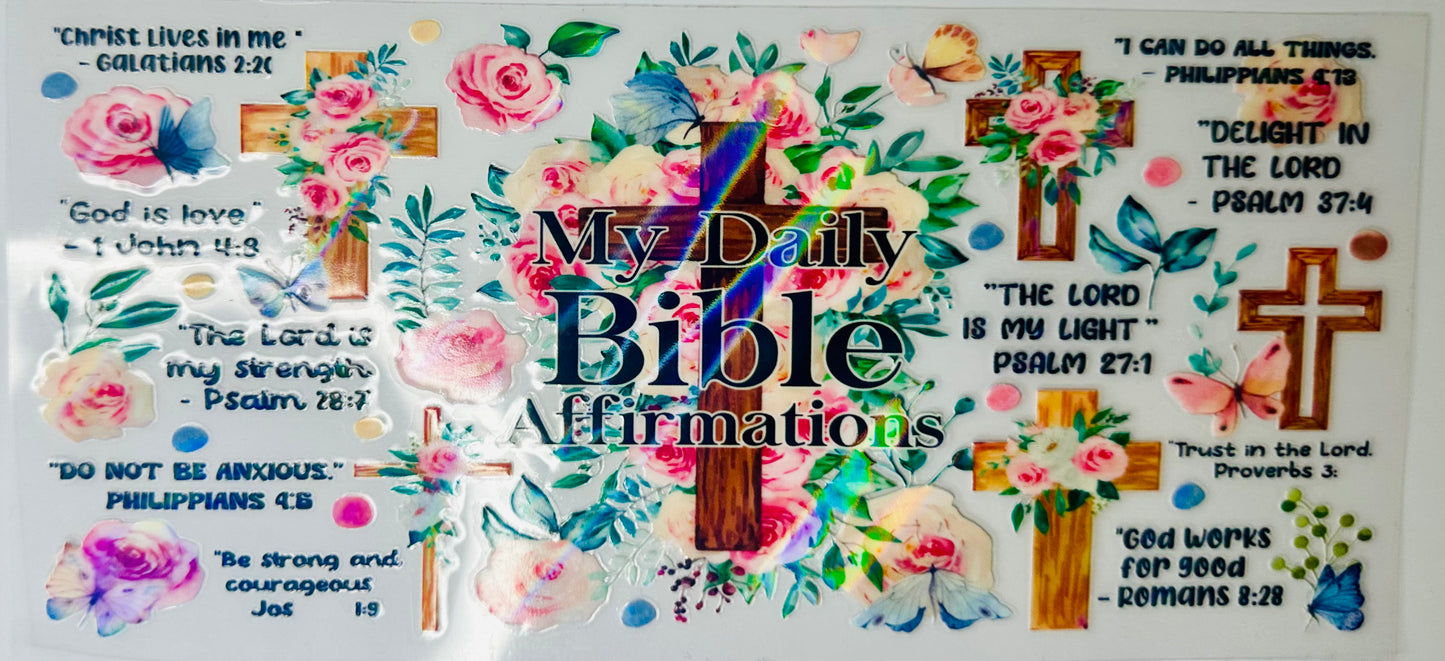 My daily Bible Affirmations Holographic 1