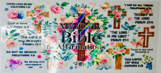 My daily Bible Affirmations Holographic 1
