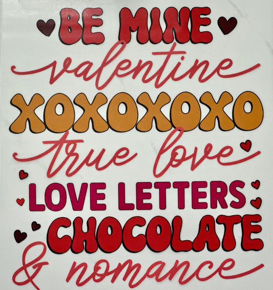 Be Mine Valentine DTF