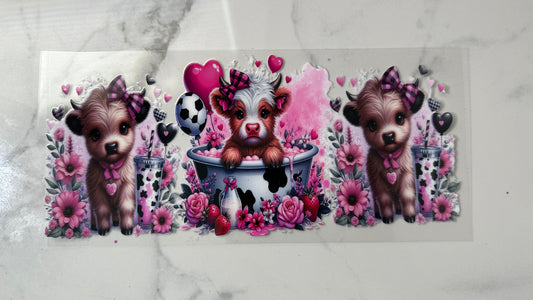 Pink Cow Wrap