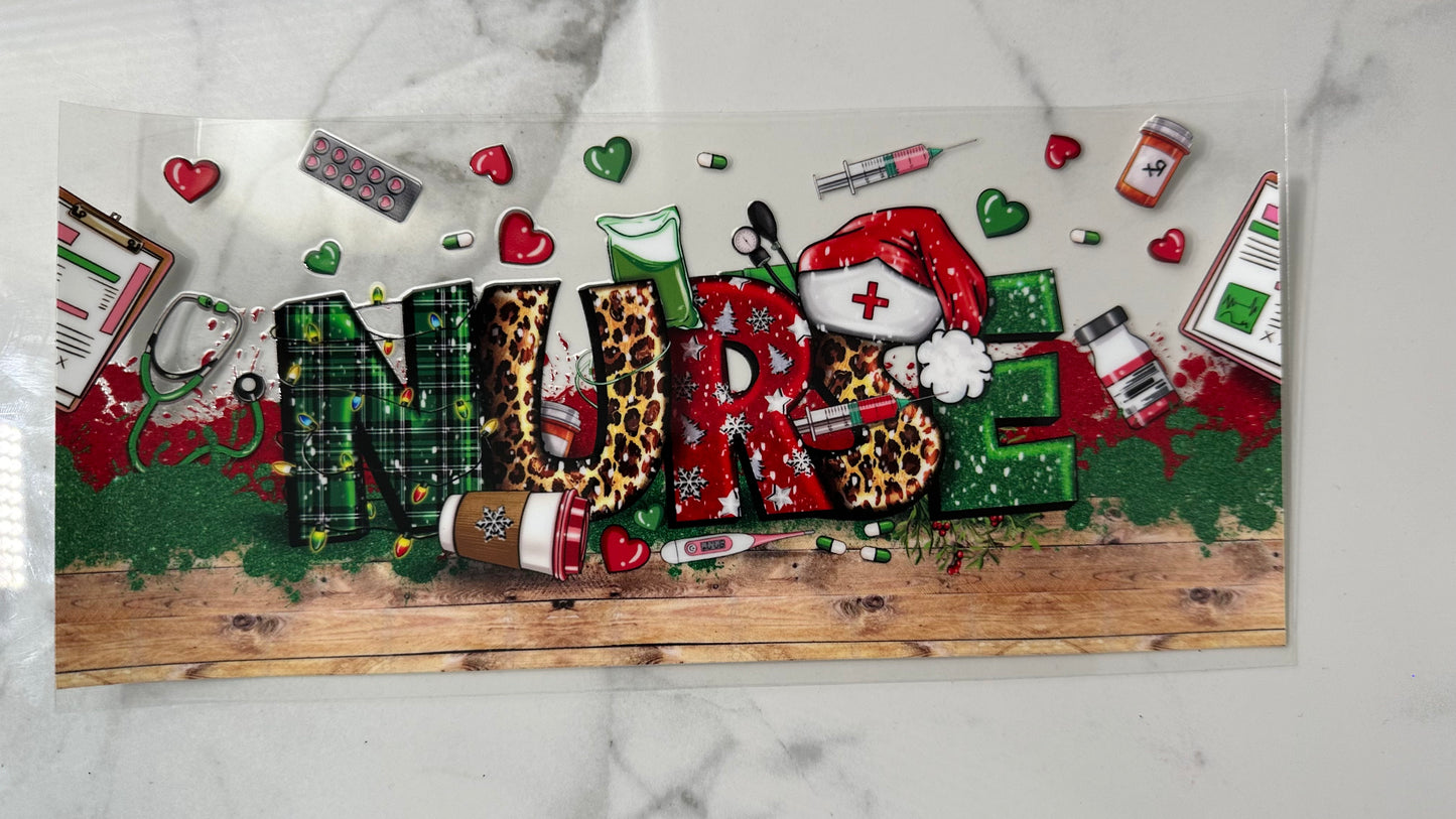 Christmas Nurse Wrap