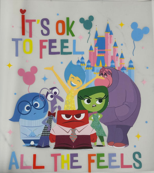 ITS OK TO FEEL ALL THE FEELS (INSIDE OUT)