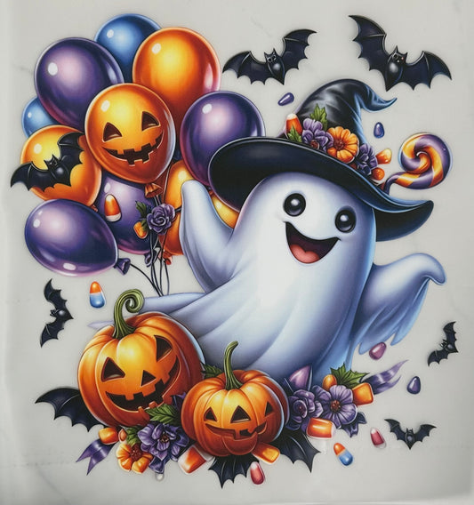 Happy Pumpkin Ghost