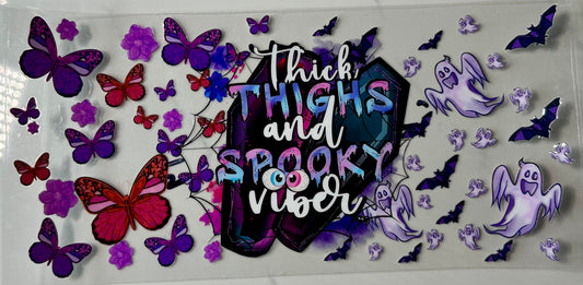 Thick Thighs and Spooky Vibes Design