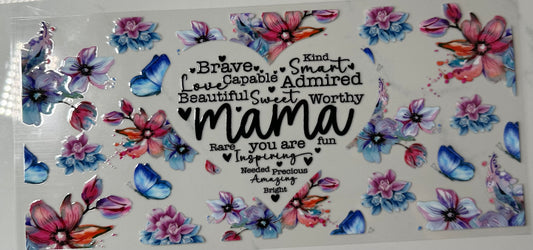 Mama and Flowers