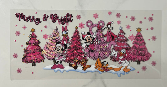 Christmas Minnie and Mickey Mouse Design