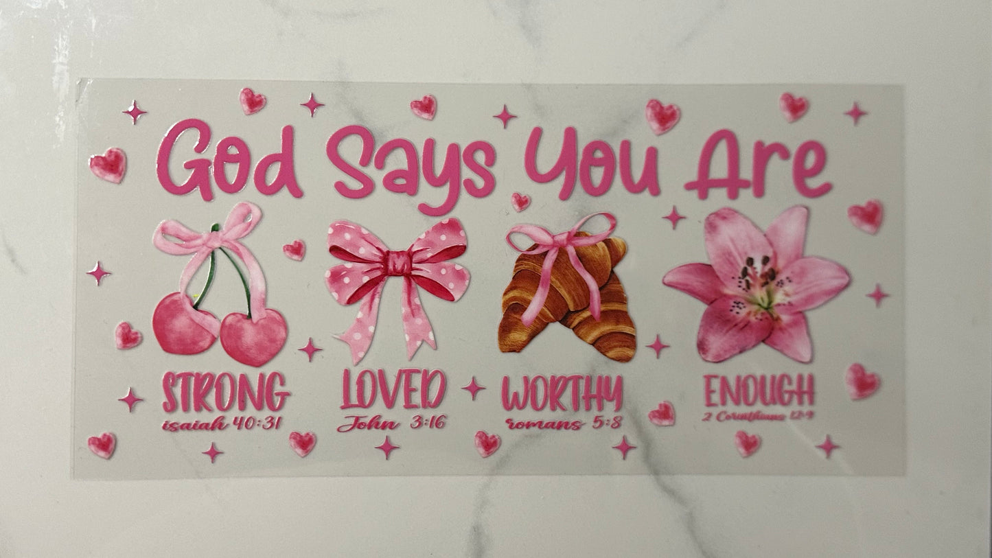 God Says You Are Desgn