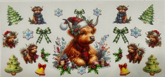 Christmas Cow Design