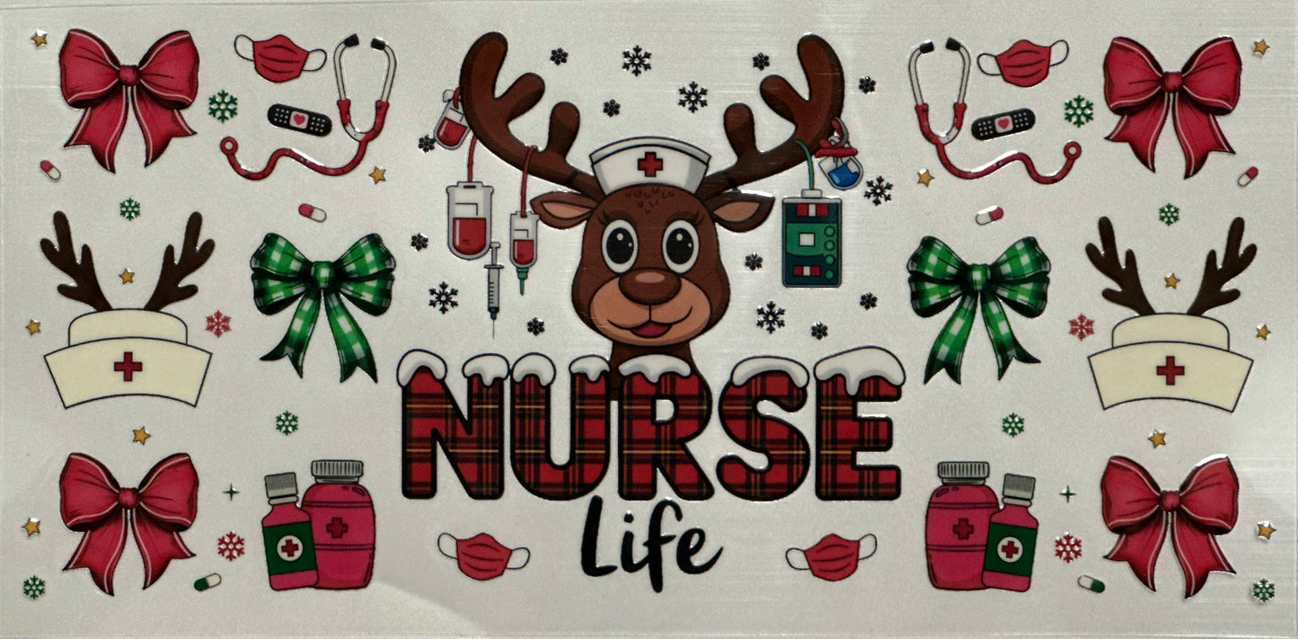 Christmas Nurse Life Design
