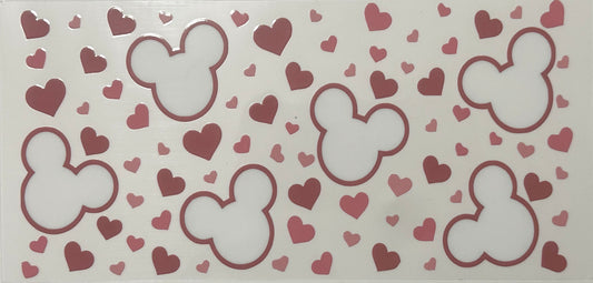 Valentines Minnie with Hearts
