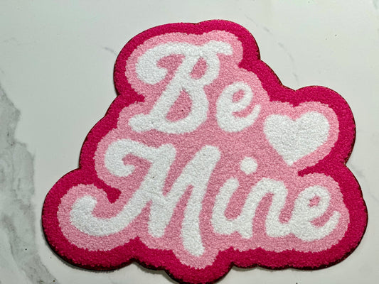 Dark Pink Be Mine Patch