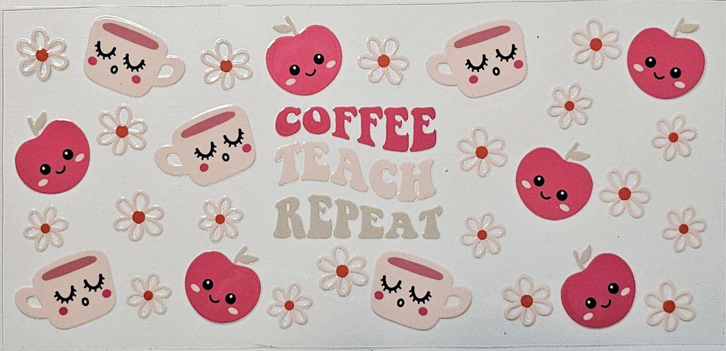 Pink Coffee, Teach, Repeat