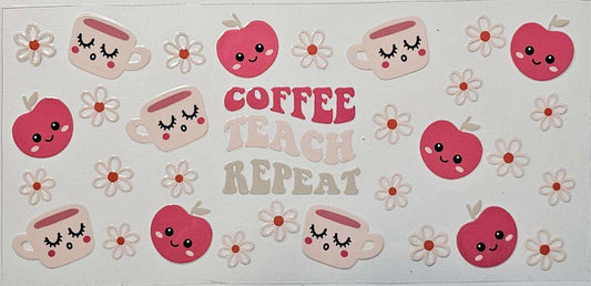 Pink Coffee, Teach, Repeat